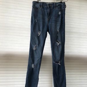HOLLISTER HIGH RISE SUPER SKINNY JEANS